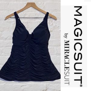 MagicSuit By MiracleSuit Size 12 Tankini Swim Top